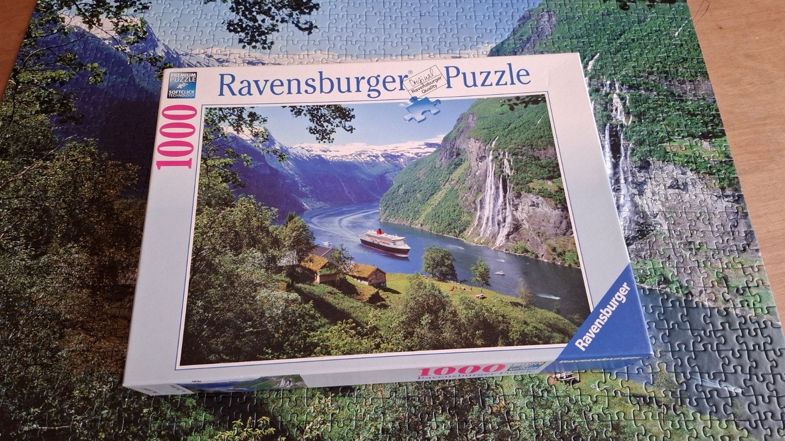 Ravensburger legpuzzel, Ophalen of Verzenden, 500 t/m 1500 stukjes, Zo goed als nieuw, Legpuzzel