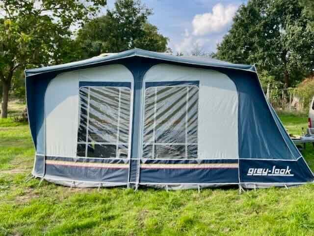 Doréma Grey Look  Voortent, Caravans en Kamperen, Ophalen, Zo goed als nieuw, Ten Cate All Season 200g/m2, Dorema