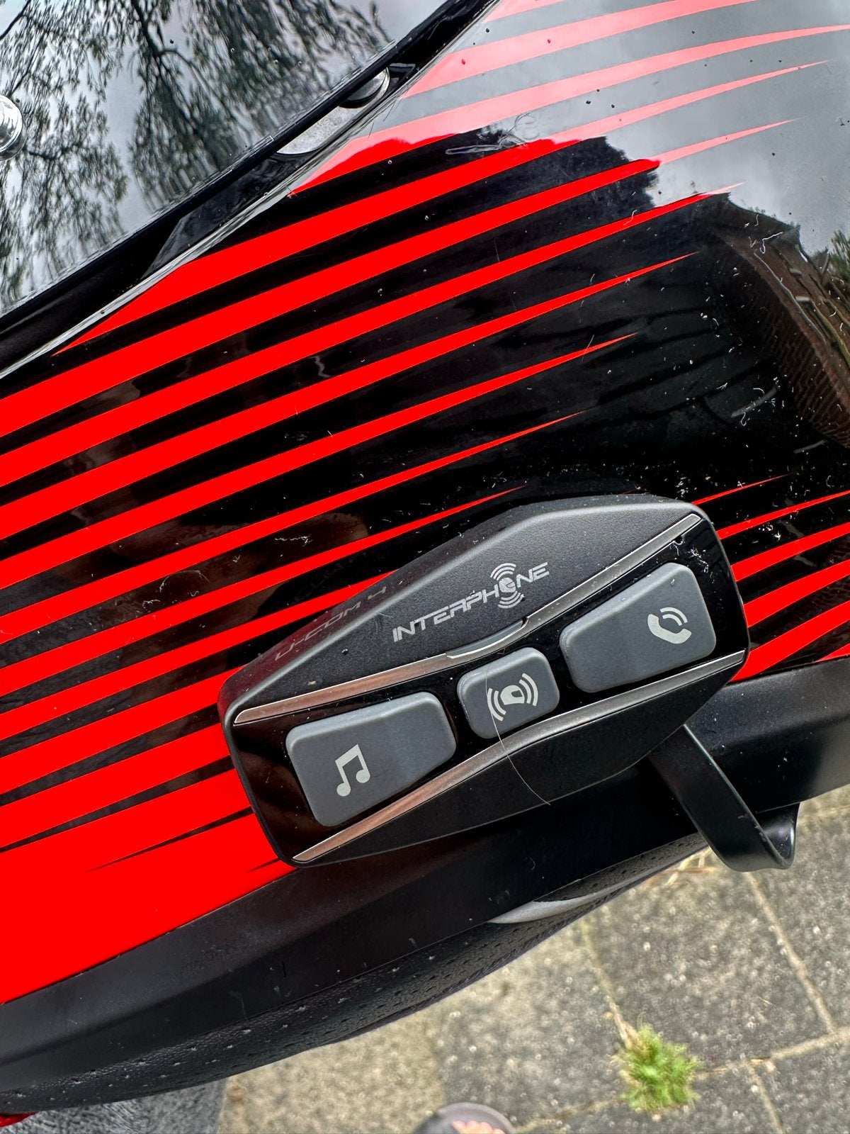 Interphone U-COM 4 Bluetooth Headset voor motorhelm, Ophalen of Verzenden, Tweedehands