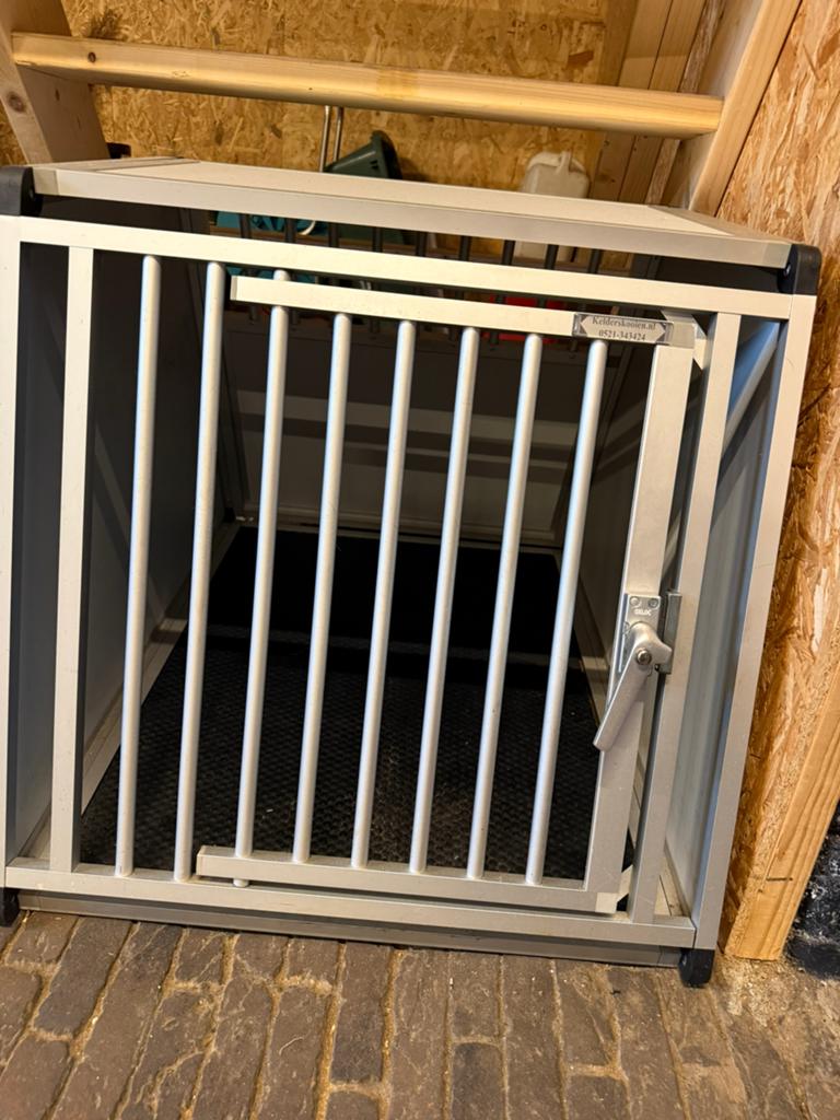 Autobench kelderskooien, Dieren en Toebehoren, Hondenhokken, Ophalen, Zo goed als nieuw, 75 tot 110 cm, 65 tot 100 cm
