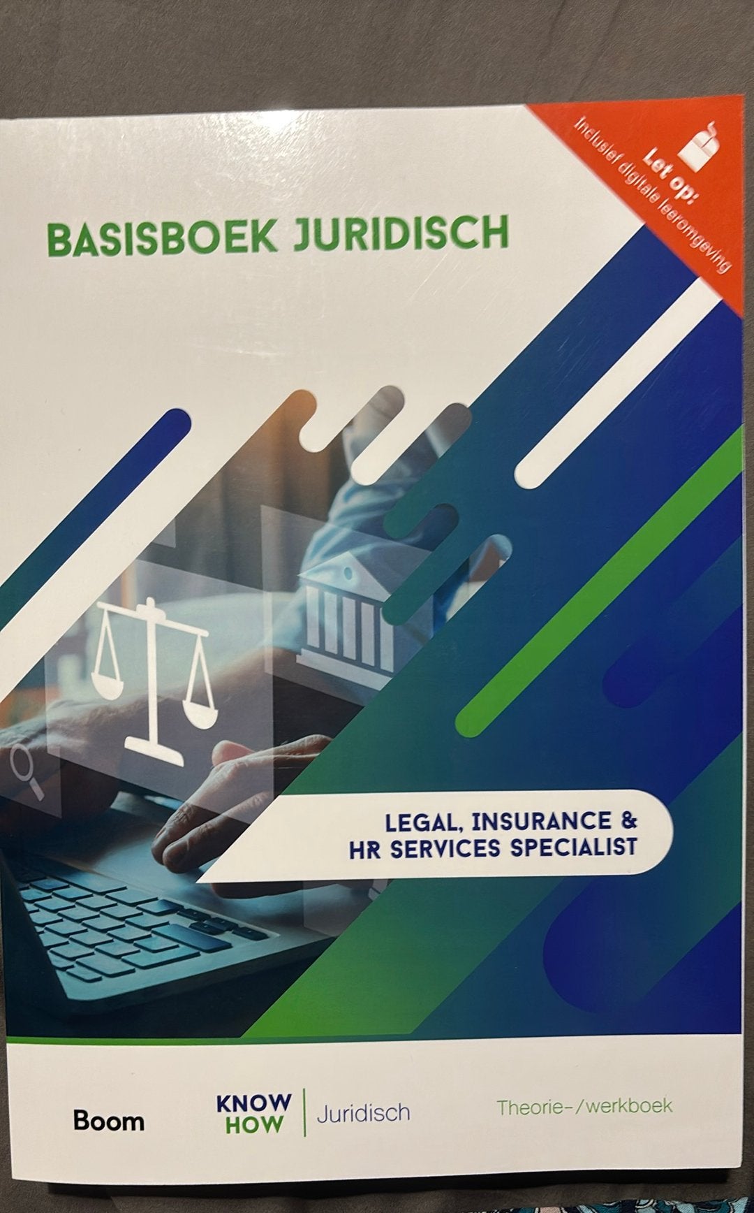 Basisboek juridisch mbo opleiding legal, inusrance & HR, Boeken, Ophalen of Verzenden, Zo goed als nieuw, Economie en Marketing