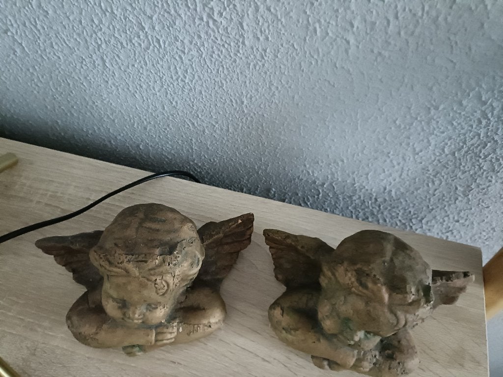 Engelen beeldjes, Verzamelen, Beelden en Beeldjes, Ophalen of Verzenden, Zo goed als nieuw, Religie
