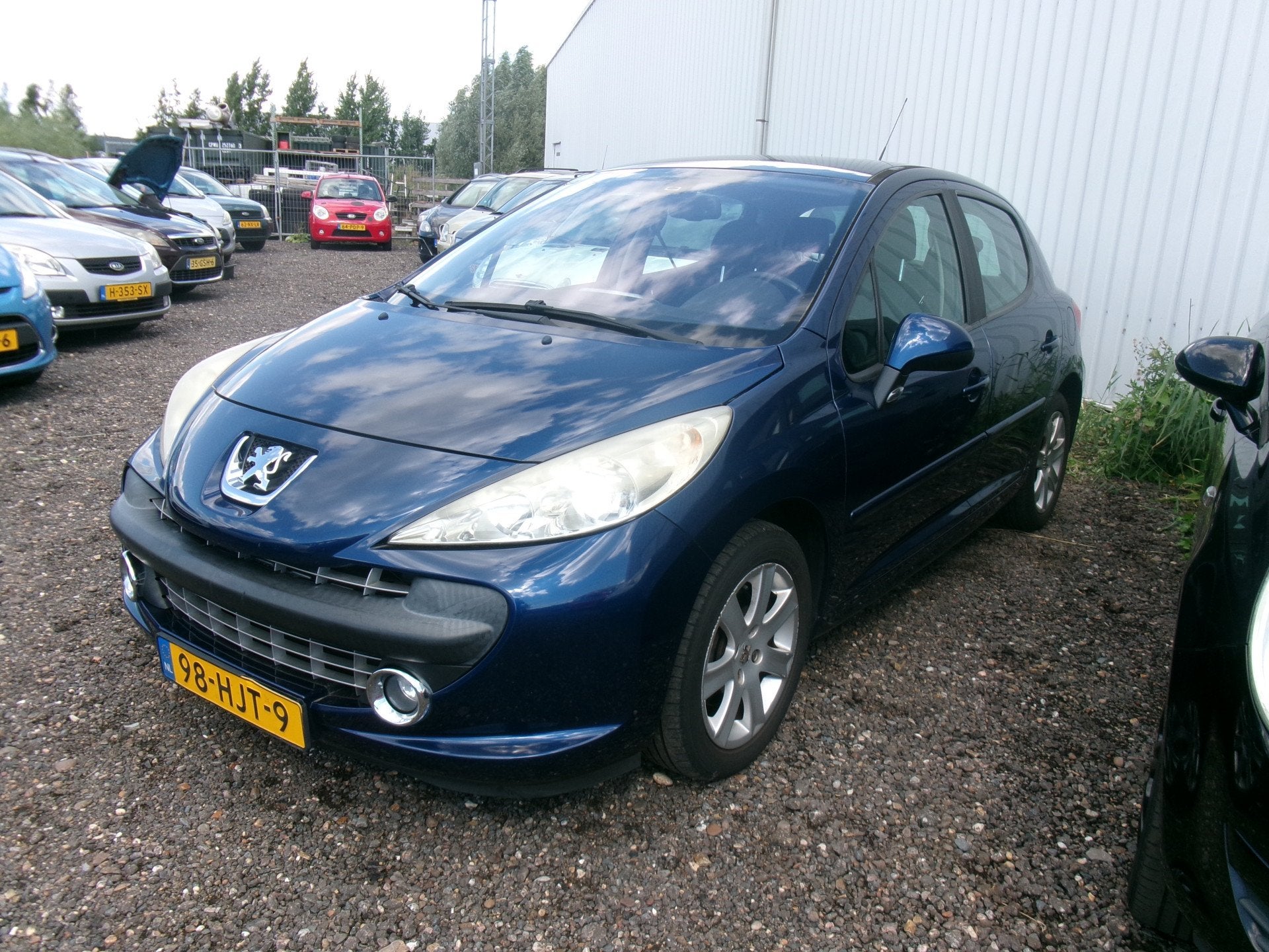 Peugeot 207 1.6 VTi XS (bj 2008), Voorwielaandrijving, Gebruikt, 4 cilinders, Blauw