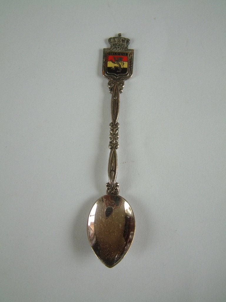 Lepeltje Belgie Belgique, Ophalen of Verzenden, Gebruikt
