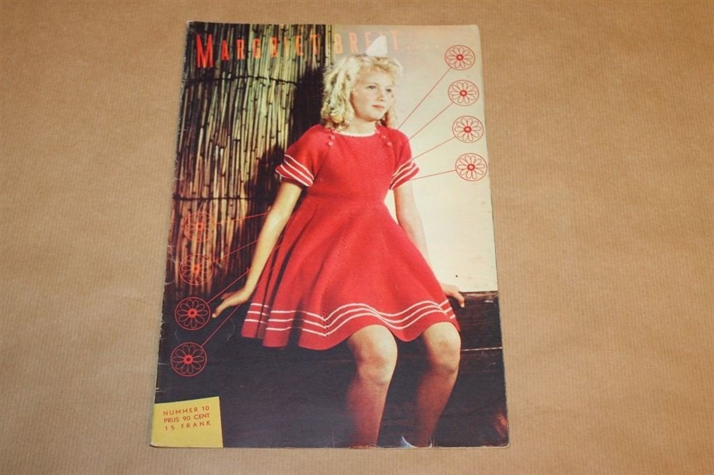 Vintage magazine - Margriet breit...Nr. 10 - Ca 1950 !!, Ophalen of Verzenden, Zo goed als nieuw