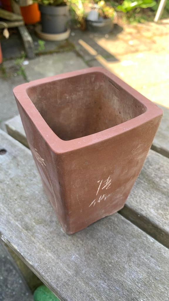 Bonsai bakje, Ophalen of Verzenden, Zo goed als nieuw, Aardewerk, Minder dan 40 cm