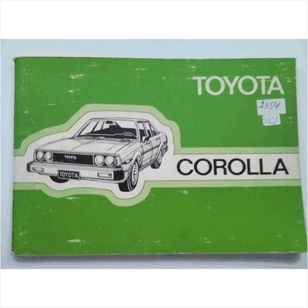 Toyota Corolla Instructieboekje 1980 #2 Nederlands, Ophalen of Verzenden