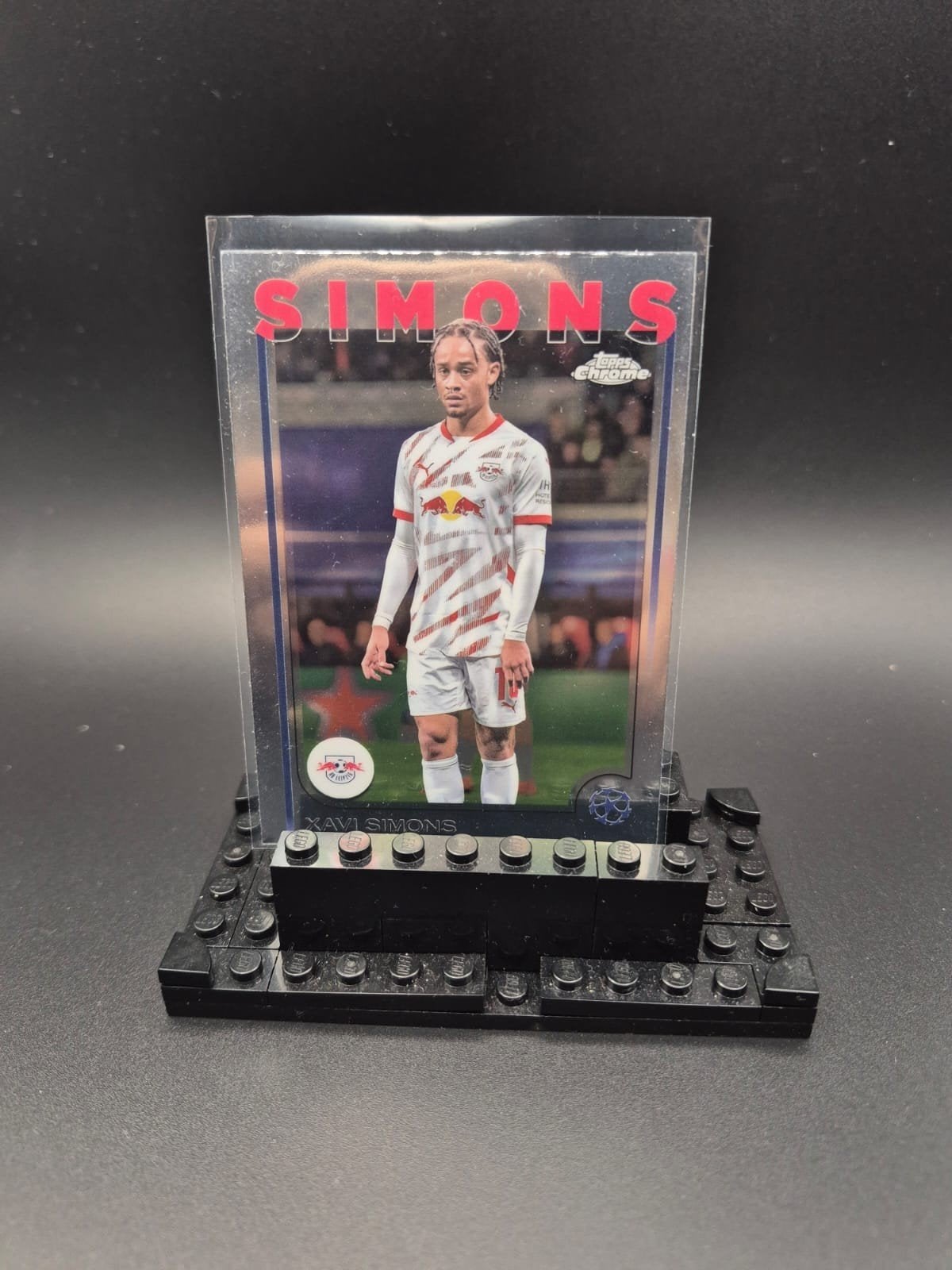 Xavi Simons Topps Chrome Champions League Kaart, Ophalen of Verzenden, Zo goed als nieuw, Buitenlandse clubs, Spelerskaart