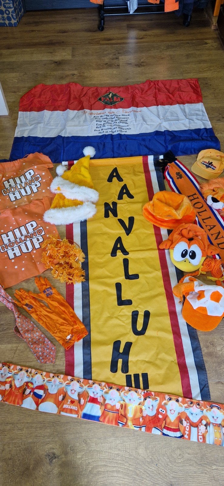 Oranje wk spullen, Ophalen of Verzenden, Handschoenen