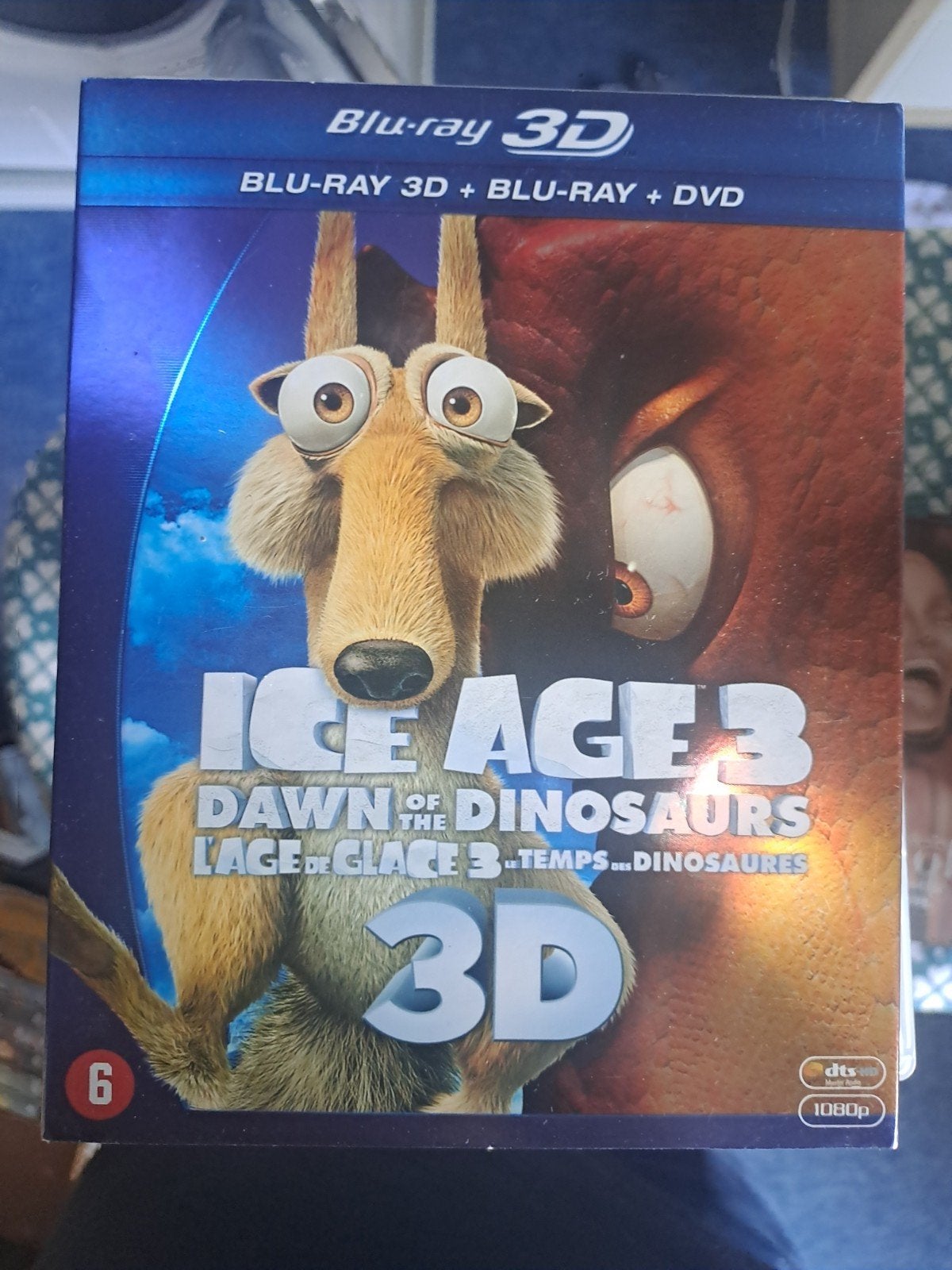 Ice age 3 (3D brd), Ophalen of Verzenden, Zo goed als nieuw, Tekenfilms en Animatie