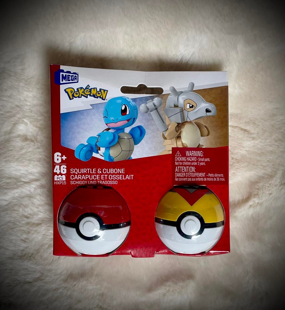 Pokémon Battle Figure Squirtle & Cubone, Ophalen of Verzenden, Nieuw