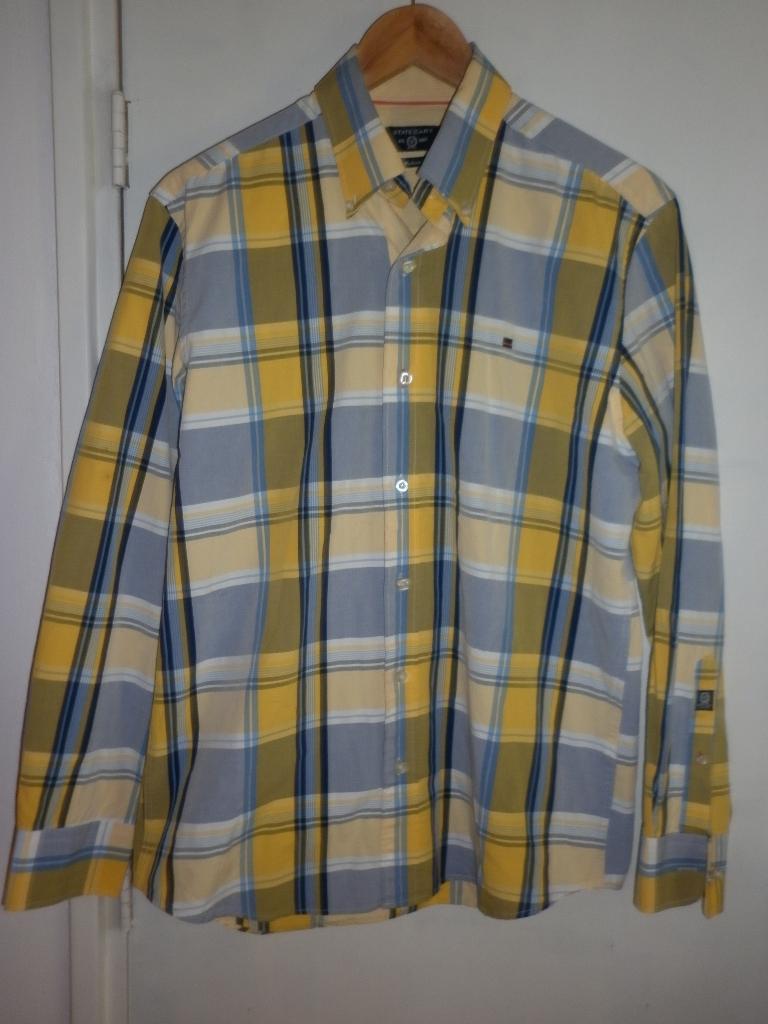 overhemd maat  M  merk :  State of Art, Kleding | Heren, State of Art, Geel, Zo goed als nieuw, Halswijdte 39/40 (M)