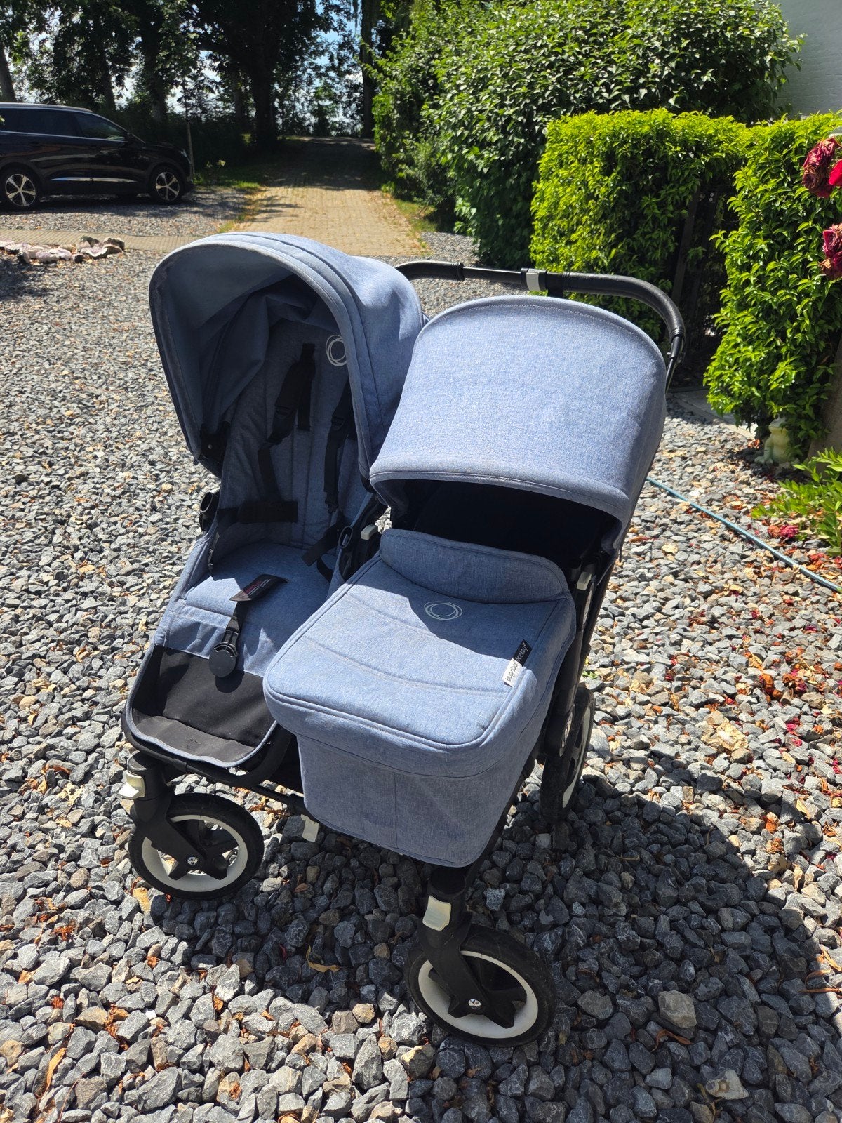 Bugaboo Donkey 2 duo kinderwagen, Kinderen en Baby's, Kinderwagens en Combinaties, Ophalen, Bugaboo, Zo goed als nieuw, Combiwagen