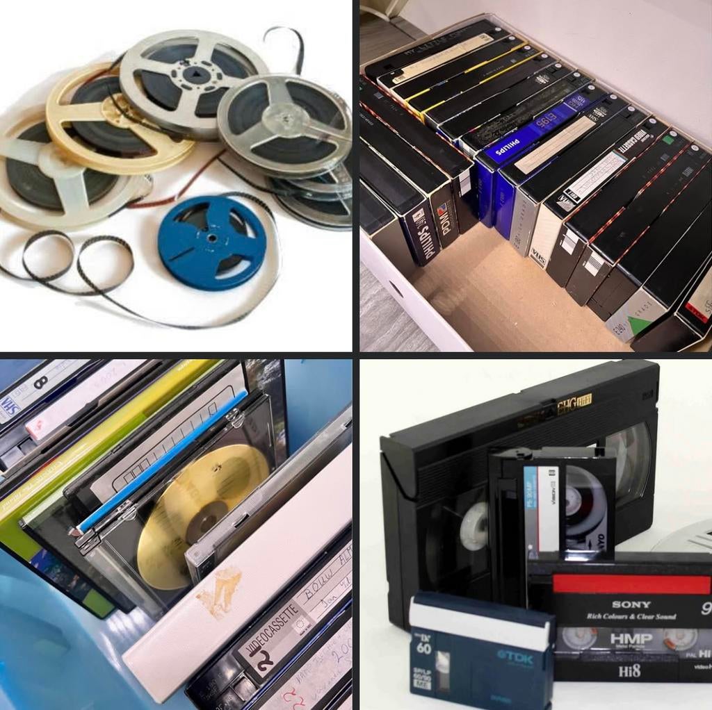 Digitaliseren, Cd's en Dvd's, VHS | Film, Gebruikt, Alle leeftijden, Ophalen