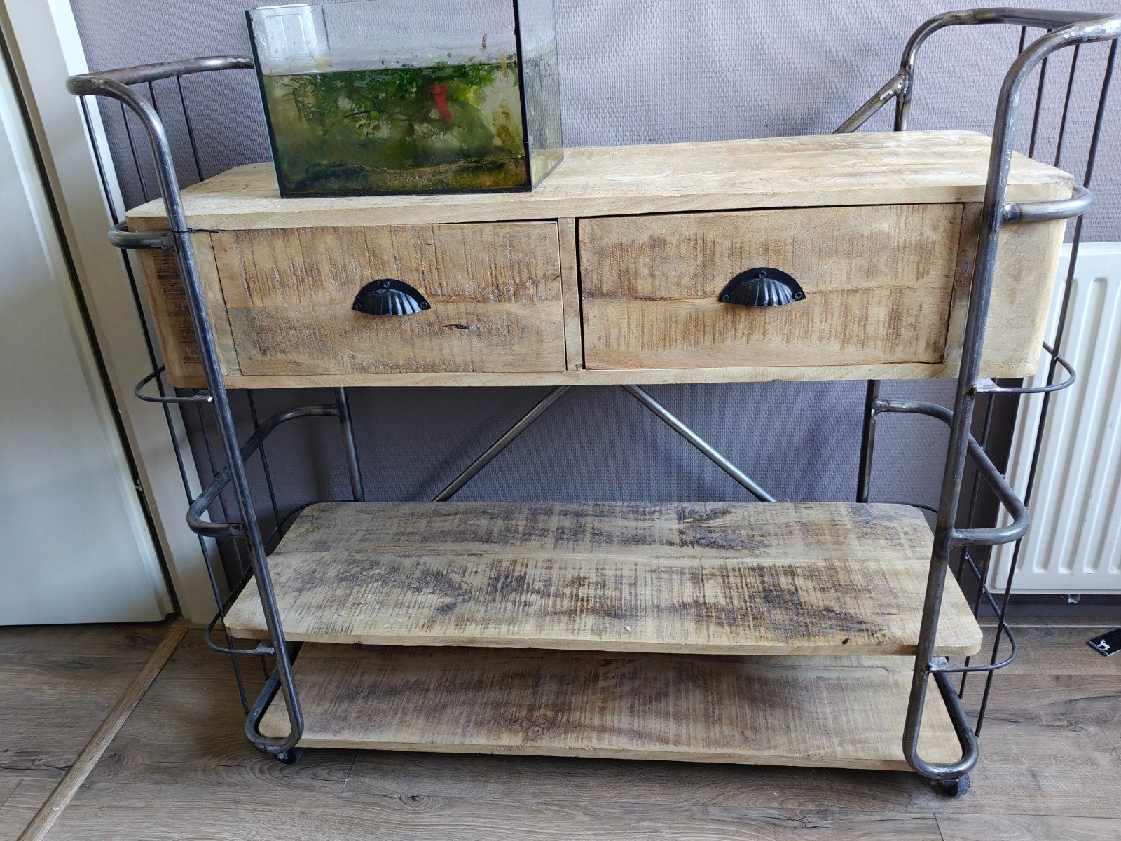Industriële trolley, bakkerskast, Ophalen, Gebruikt