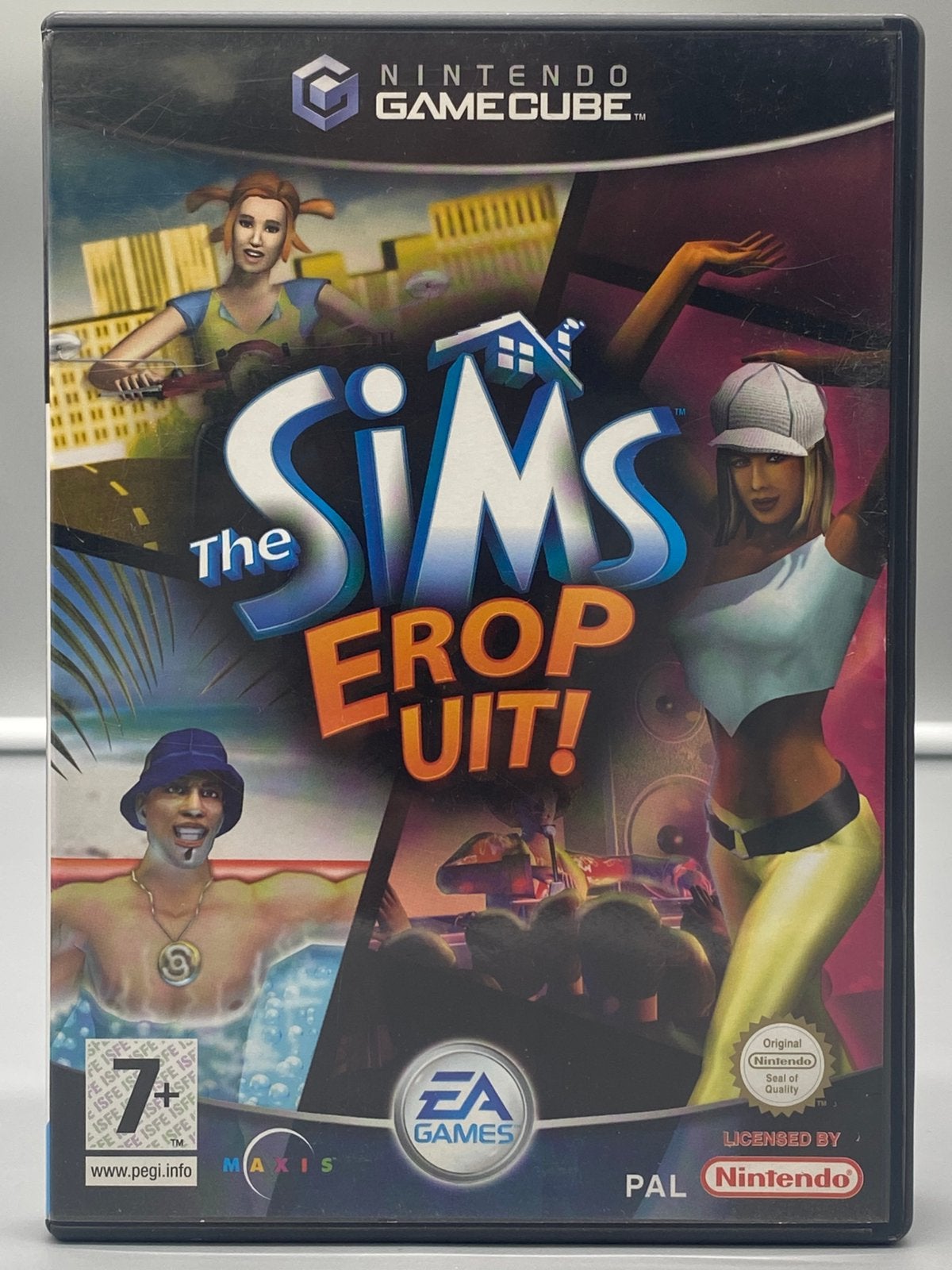 The Sims: Bustin’ Out – Nintendo GameCube, Info@eagames.com, 2 spelers, Ophalen of Verzenden, EA Games, Nintendo