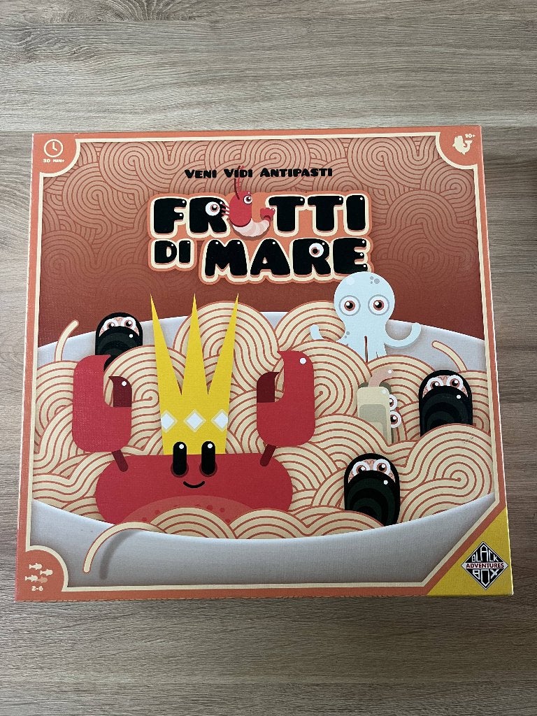 Frutti di Mare: Veni Vidi Antipasti, Hobby en Vrije tijd, Drie of vier spelers, Ophalen, Zo goed als nieuw