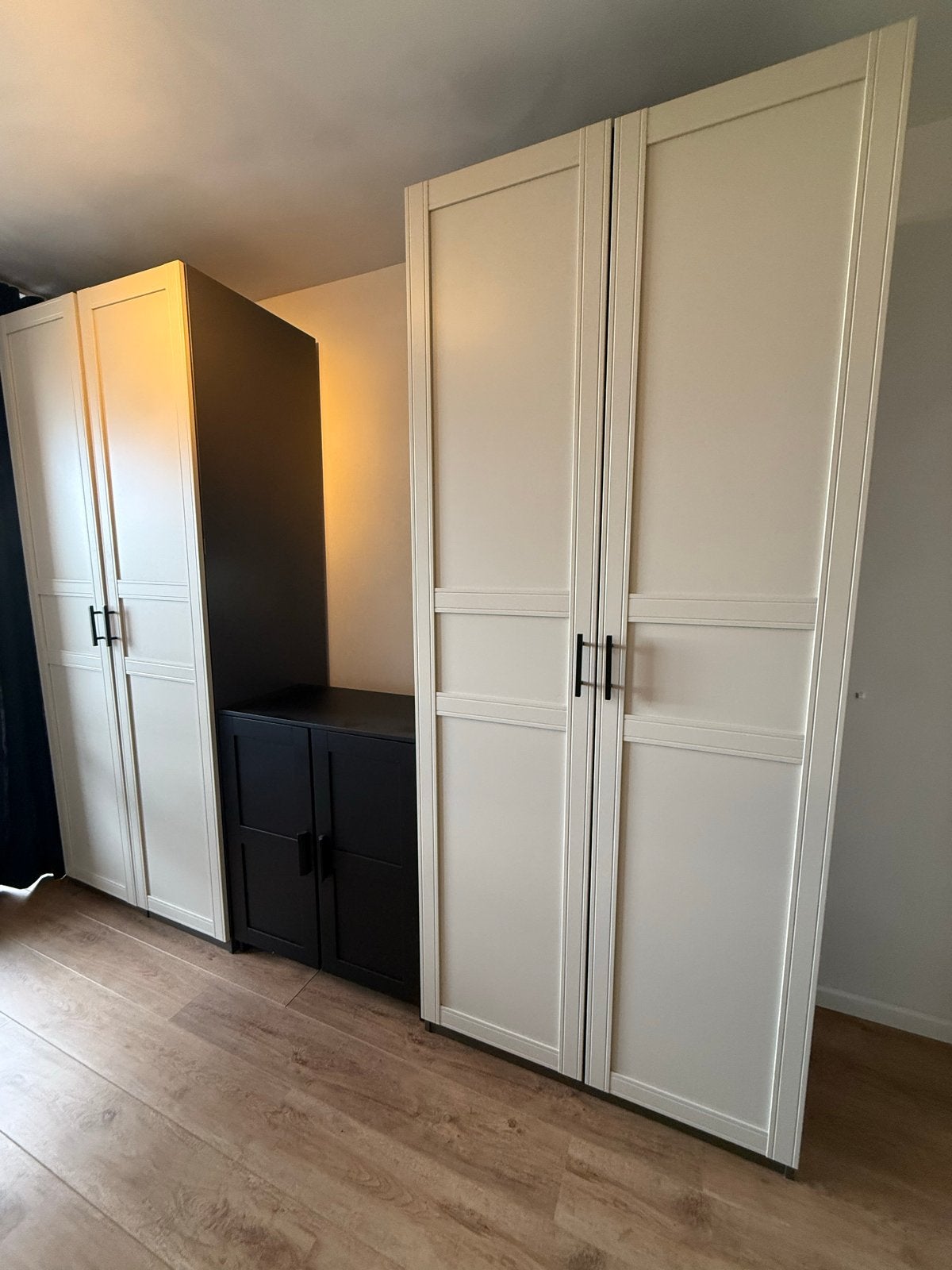 Beige Pax kasten - 1 jaar oud, Ophalen, 100 tot 150 cm, 200 cm of meer, Zo goed als nieuw