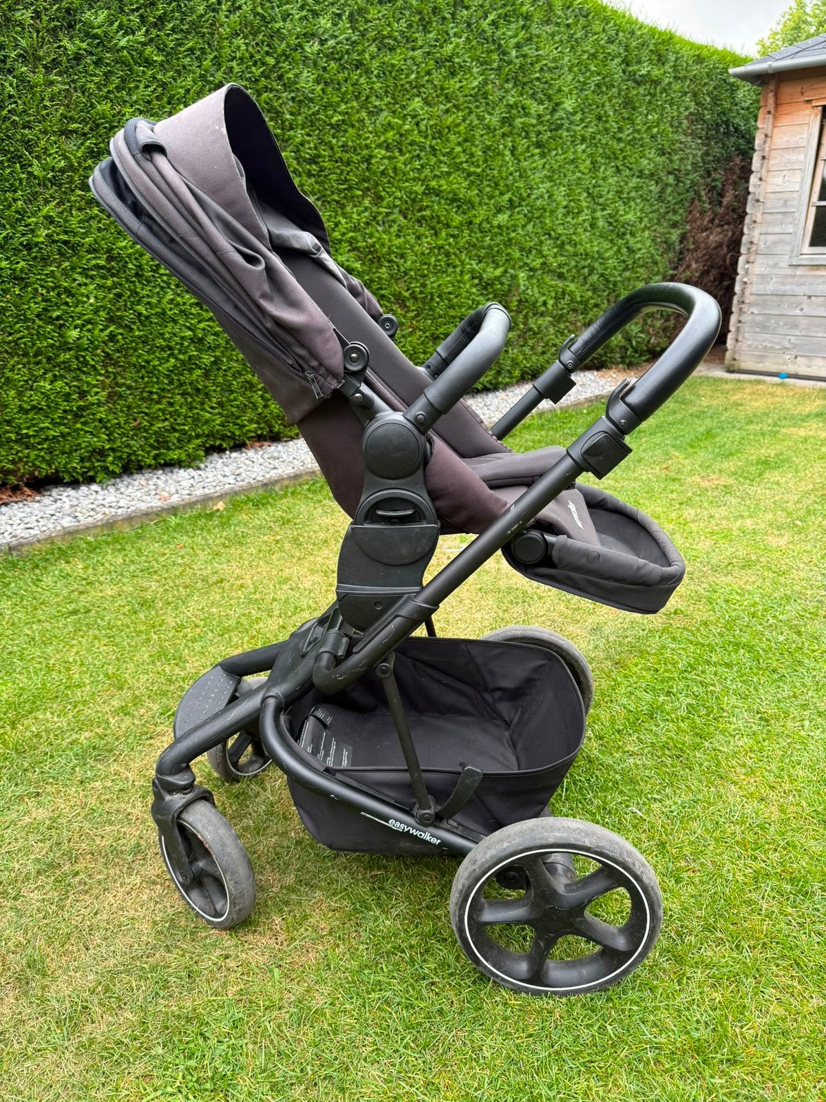 Easywalker Harvey 3, Ophalen, Zo goed als nieuw, Overige merken, Met reiswieg
