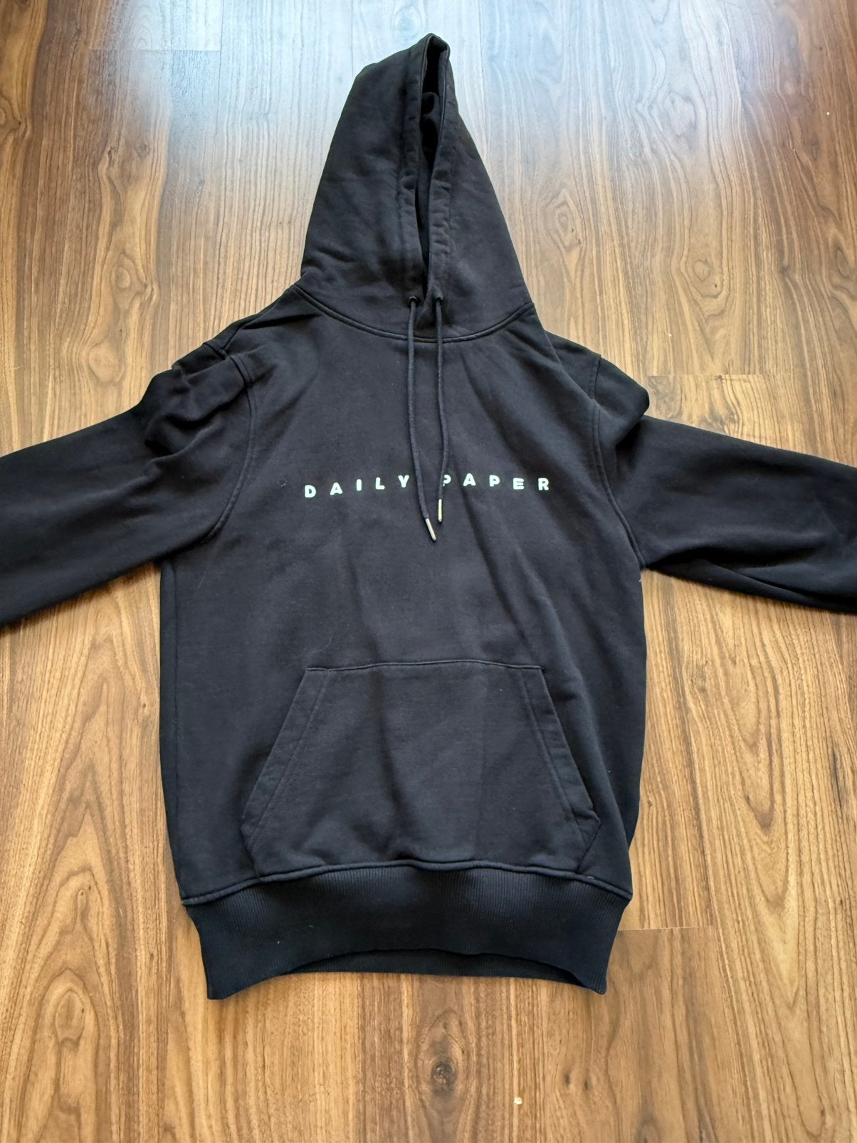 Daily Paper hoodie, Ophalen of Verzenden, Zo goed als nieuw, Maat 46 (S) of kleiner, Zwart