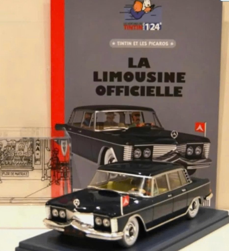 ZIL - 114 1967 Kuifje schaal 1/24 les voitures TINTIN # 64, Hobby en Vrije tijd, Modelauto's | 1:24, Verzenden, Nieuw, Auto, Overige merken