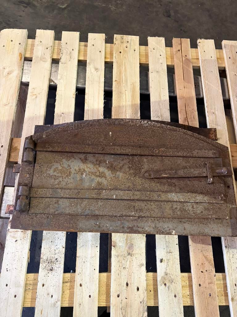 Oud oven deurtje, Antiek en Kunst, Ophalen of Verzenden