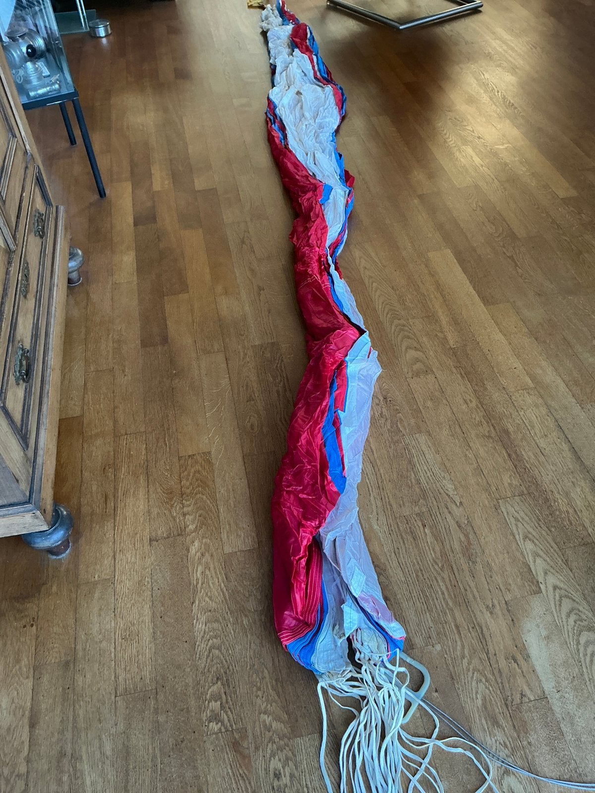 Vintage 26 ft lopo reserveparachute ongebruikt, Ophalen of Verzenden, Landmacht, Amerika, Overige typen
