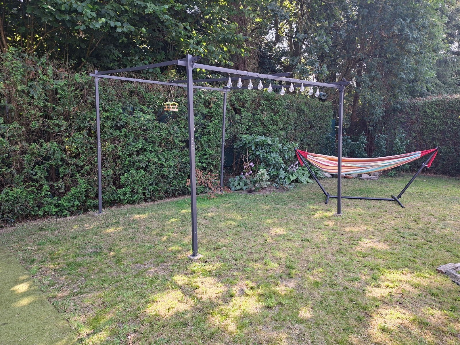 Prieel 3x3 meter, met ongebruikte doeken, Tuin en Terras, Partytenten, Ophalen, Minder dan 4 meter, Nieuw, Minder dan 5 meter
