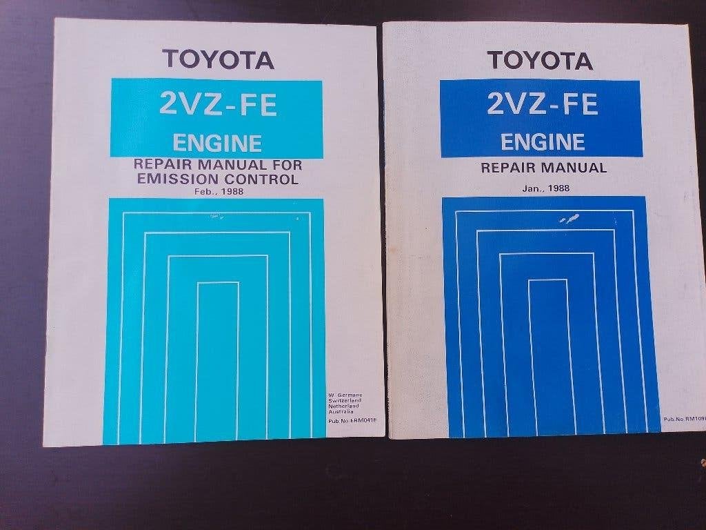 Toyota Camry V6 1988 dealer werkplaatsboeken benzine motor, Ophalen of Verzenden, Zo goed als nieuw, Toyota