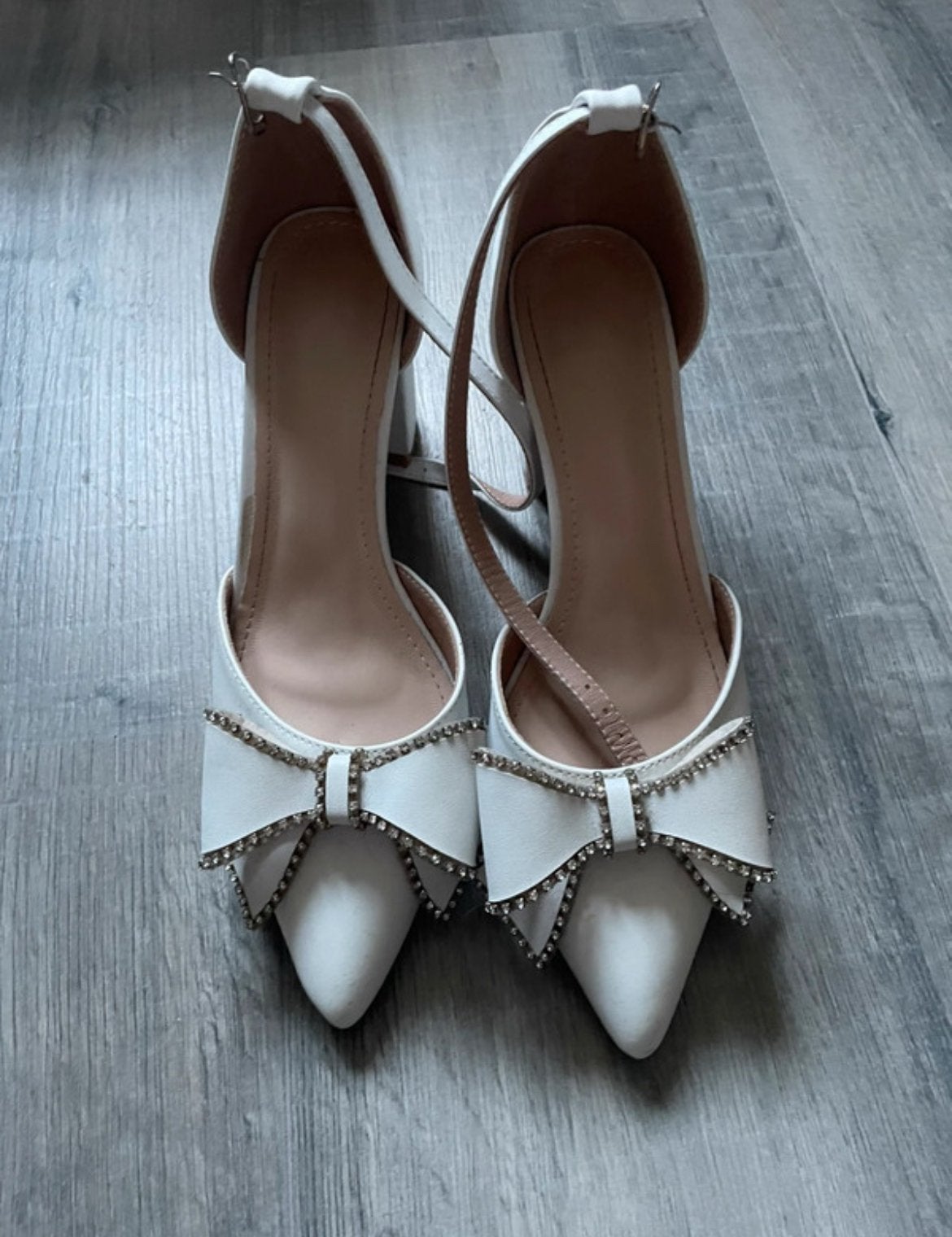 Witte hakken, Pumps, Wit, Ophalen of Verzenden, Zo goed als nieuw