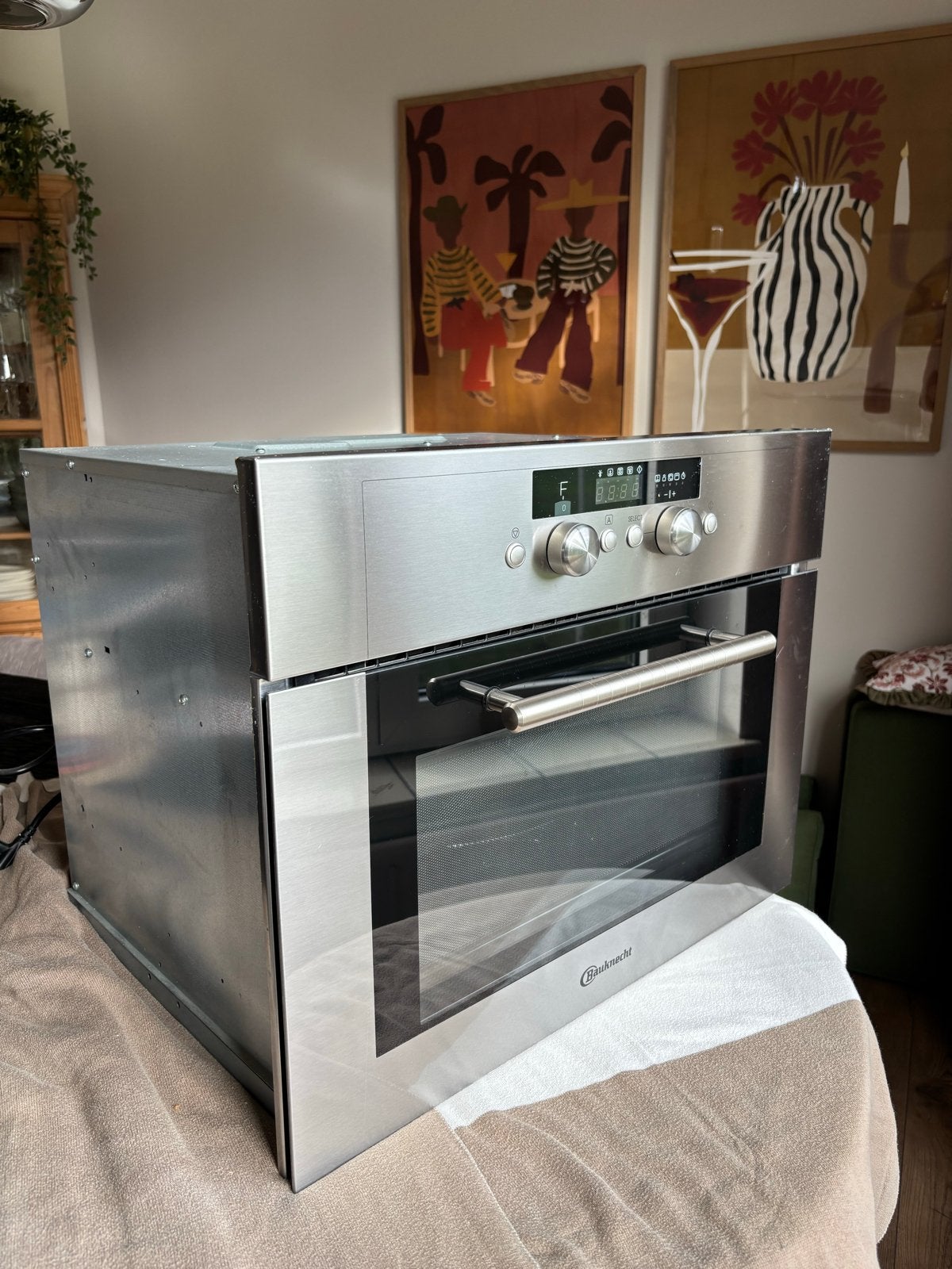 Bauknecht Combi-oven - Zo goed als nieuw, 45 tot 50 cm, Bauknecht, Ophalen of Verzenden, Inbouw