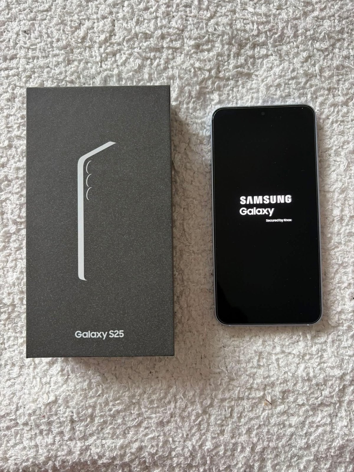 Samsung Galaxy S25 (256GB) Icy Blue - Zo goed als nieuw, 256 GB, Ophalen, Zo goed als nieuw, Blauw