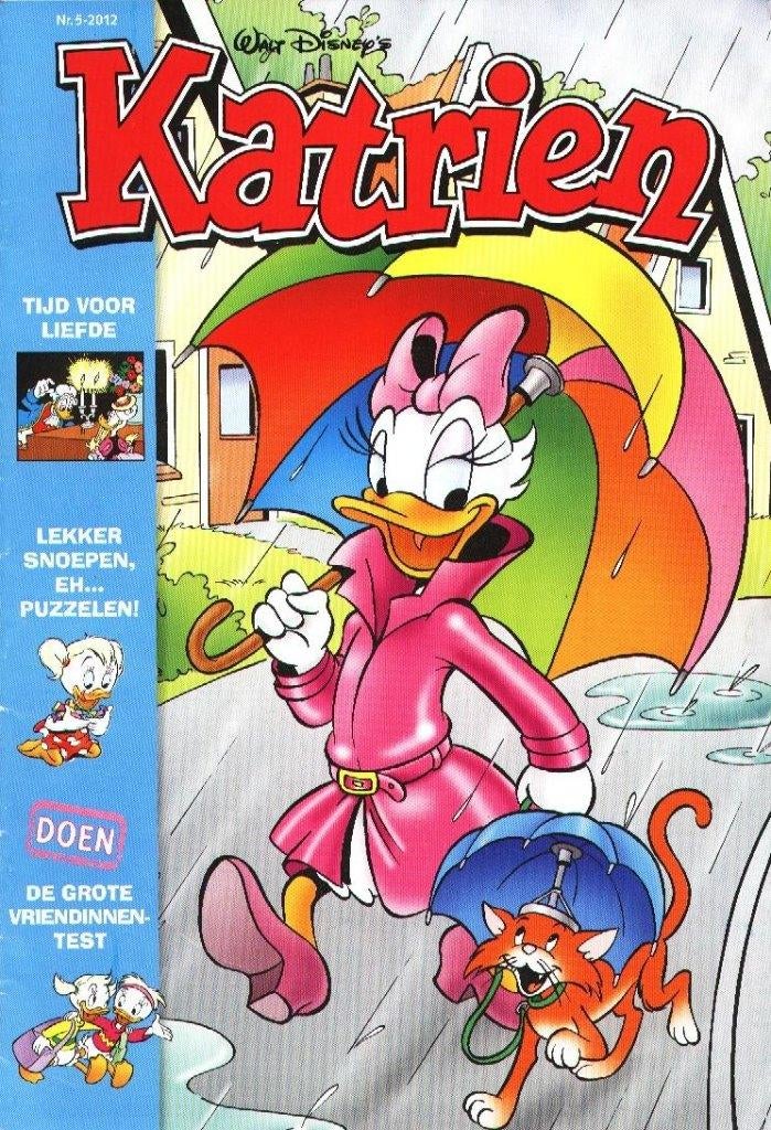 Katrien nr 5 -2012 - Walt Disney  Sanoma Hoofddorp, Boeken, Strips | Comics, Verzenden, Walt Disney, Europa, Gelezen