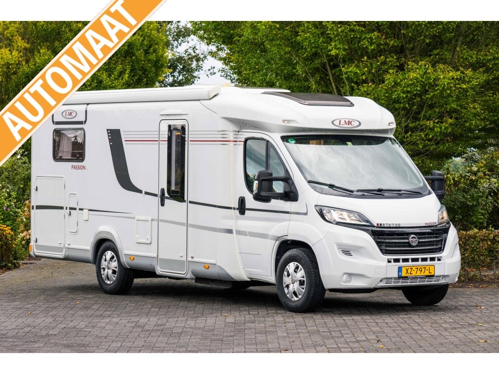 LMC Passion T 673 G Automaat 39dkm 2019, Automaat, Ringverwarming, Fiat, Tot en met 2