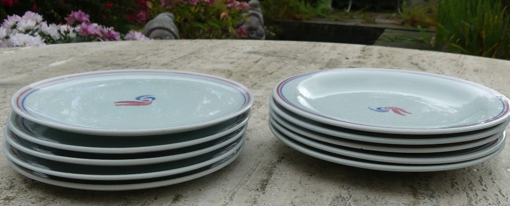 Royal Goedewaagen 5 Dessert Bordjes + 5 Gebaks Bordjes, Ophalen of Verzenden