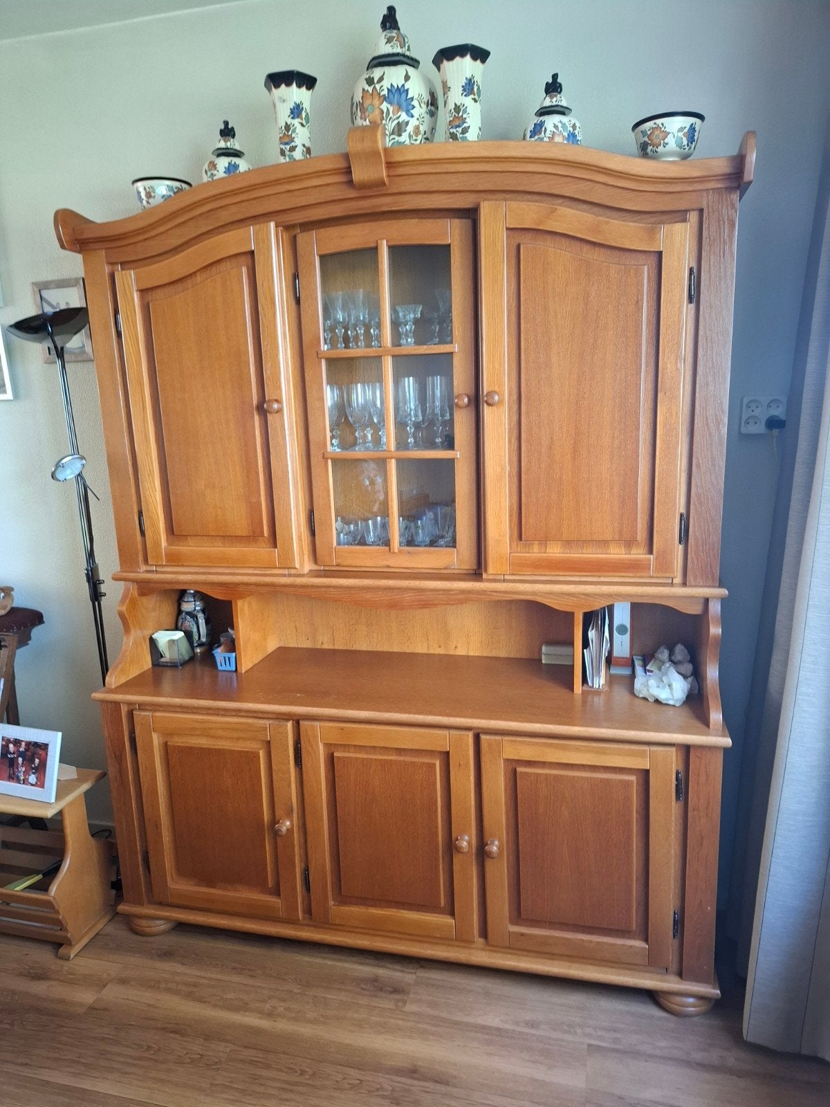 Gratis eikenhouten buffetkast., 200 cm of meer, 150 tot 200 cm, Eikenhout, Ophalen of Verzenden