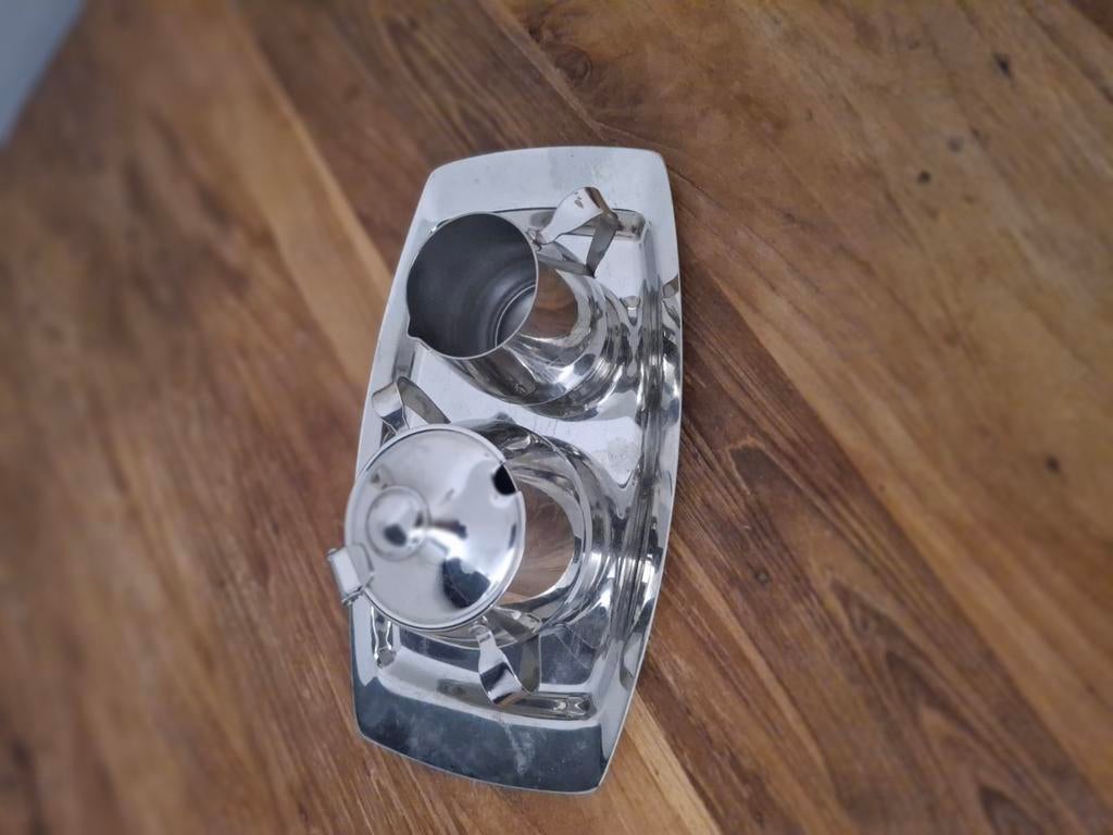 Suiker en.  Melkkan, Ophalen of Verzenden, Zo goed als nieuw, Dame, Zilver