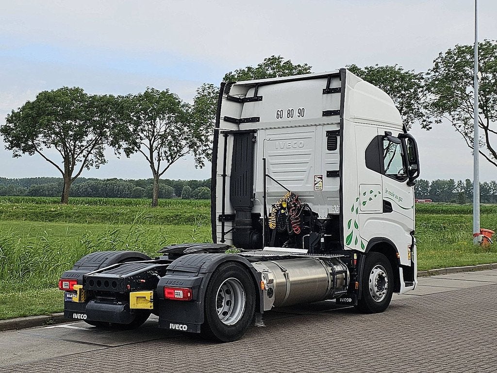 IVECO S-WAY AS440S46 lng, Auto's, Automaat, Euro 6, Wit, Bedrijf