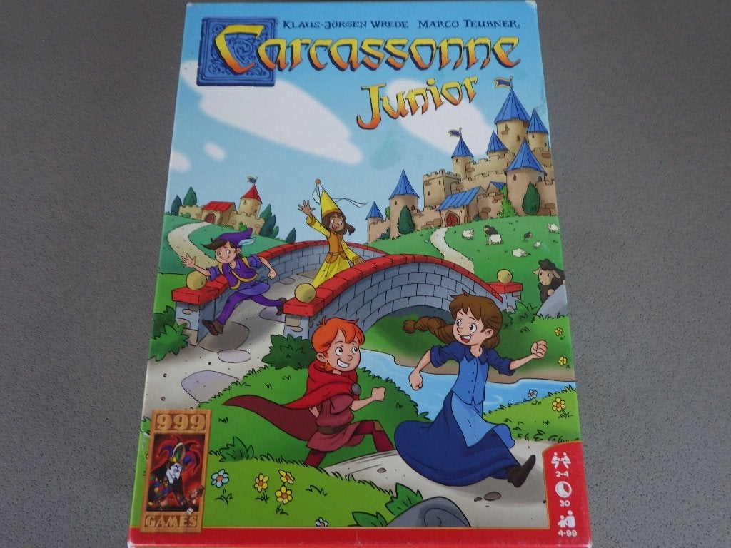 Carcassonne junior 999 GAMES, Ophalen, Zo goed als nieuw