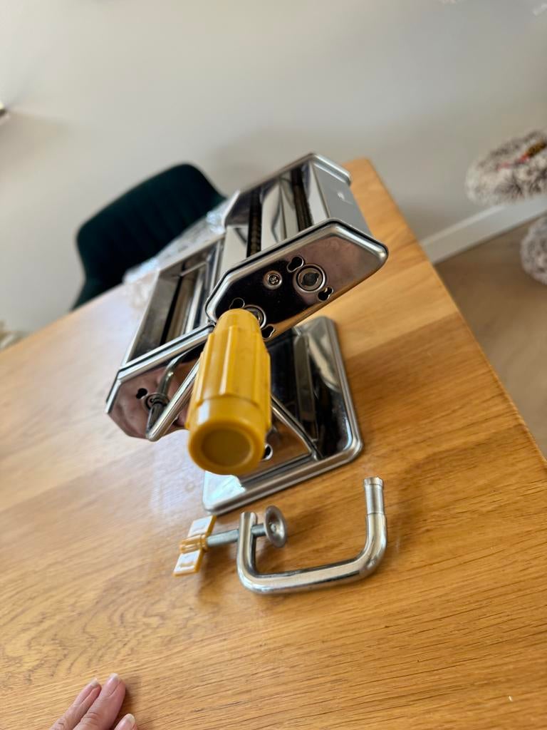 Zo goed als nieuwe cuissino pastamachine - perfecte staat!, Zilver, Ophalen of Verzenden, Zo goed als nieuw, Metaal