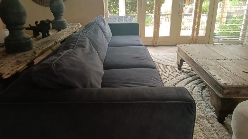 Een 3.60 m lange comfortabele luxe bank, Ophalen, Gebruikt, Stof
