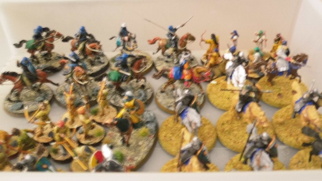 28mm figuren/spanje/andilusia etc/geverfd/plastic, Figuurtje(s), Ophalen of Verzenden, Zo goed als nieuw, Historisch