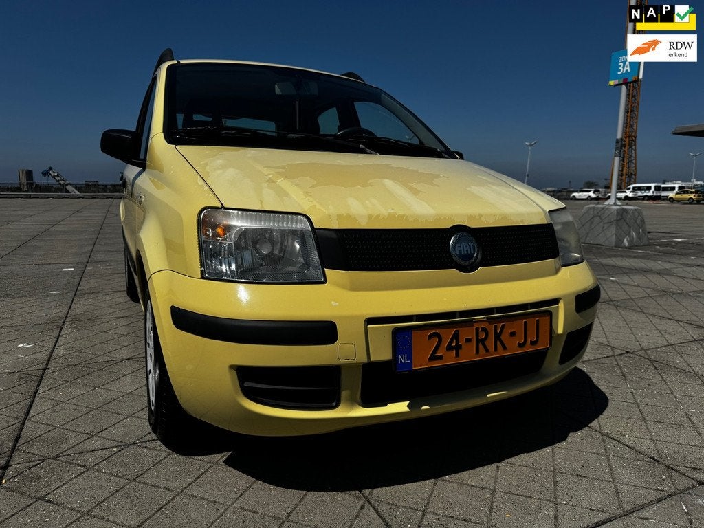Fiat Panda 1.1 Active Plus Lage KM NAP, Voorwielaandrijving, Stof, 4 stoelen, Handgeschakeld