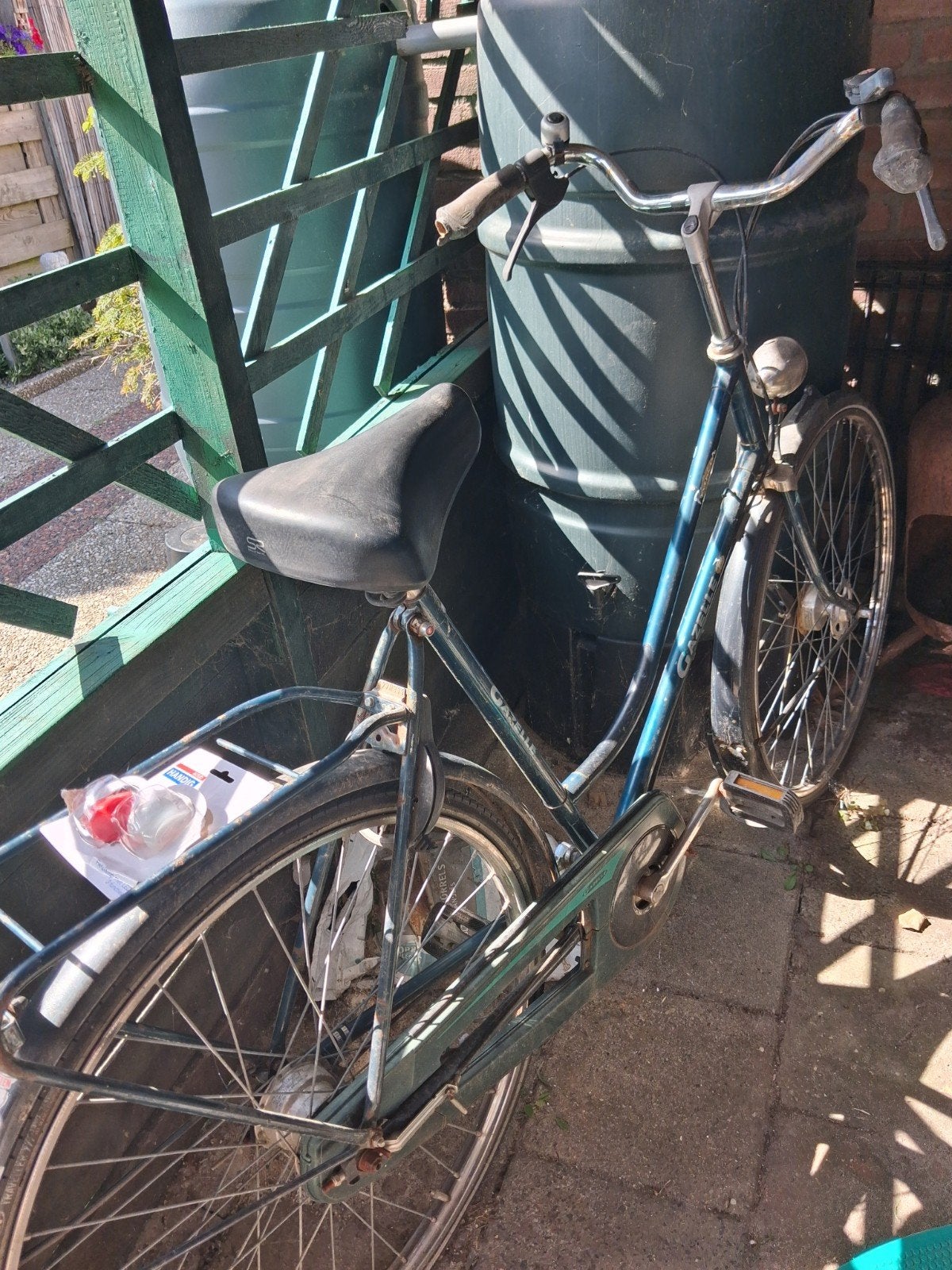 Gazelle stationsfiets, Fietsen en Brommers, Fietsen | Tandems, 55 cm of meer, Ophalen of Verzenden, Gebruikt, Minder dan 10 versnellingen