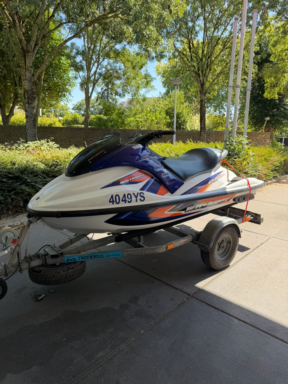 Yamaha Waverunner 1300cc 2 takt 2007 incl trailer.  107 uur, Watersport en Boten, Jetski's en Waterscooters, Ophalen of Verzenden