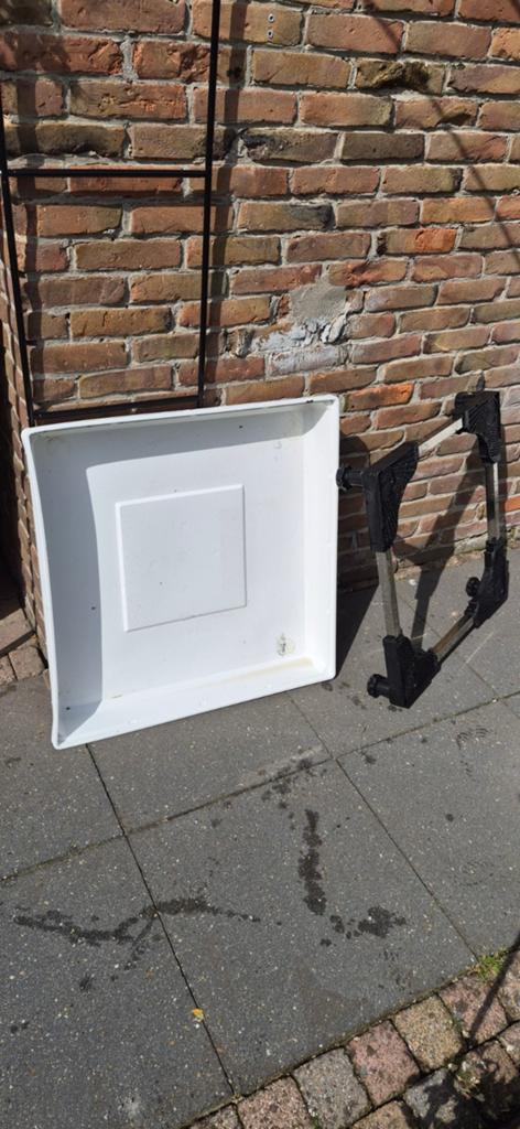 Wasmachine lekbak en verhoger (70x70cm), Witgoed en Apparatuur, Onderdelen en Toebehoren, Gebruikt, Ophalen of Verzenden