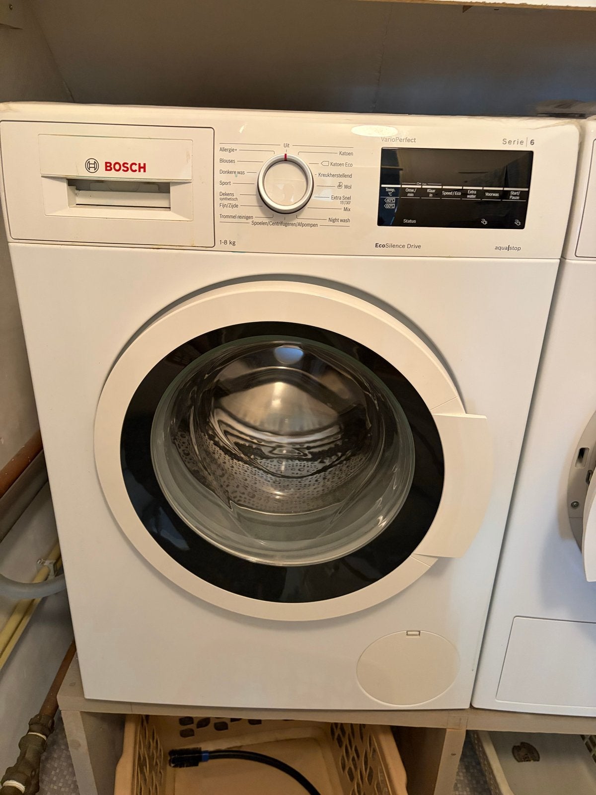 Bosch Serie 6 VarioPerfect Wasmachine - 8 kg, Witgoed en Apparatuur, Wasmachines, 1200 tot 1600 toeren, 8 tot 10 kg, Ophalen of Verzenden