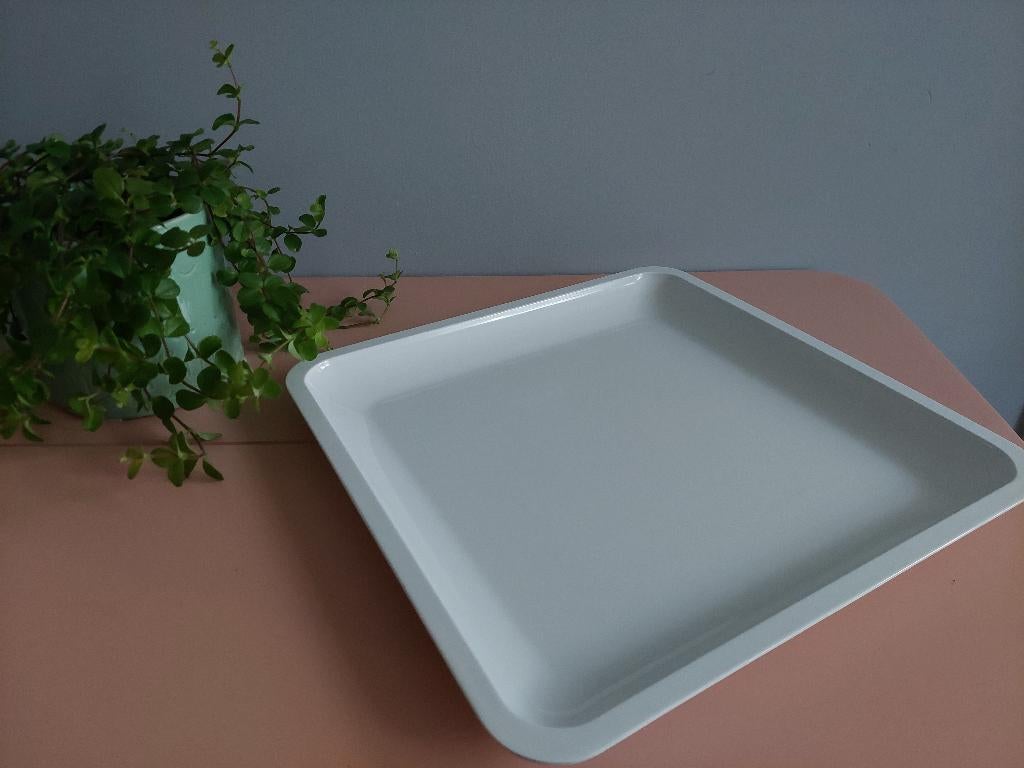Zak! designs Seaside dienblad of bord wit melamine 34x34cm, Ophalen of Verzenden, Nieuw, Vierkant, Kunststof