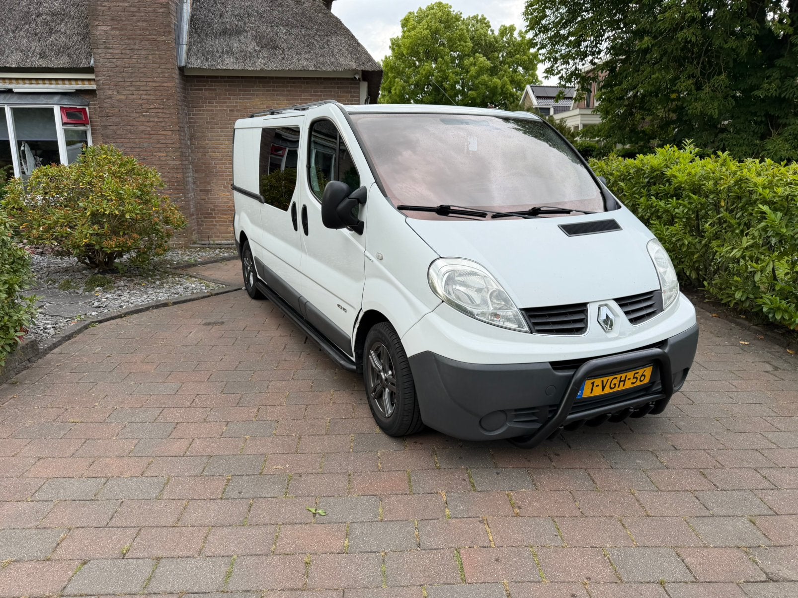 Renault Trafic T29 2.5 DCI Dubble Cabine (CarPlay, camera), Auto's, Voorwielaandrijving, Stof, 4 cilinders, Renault