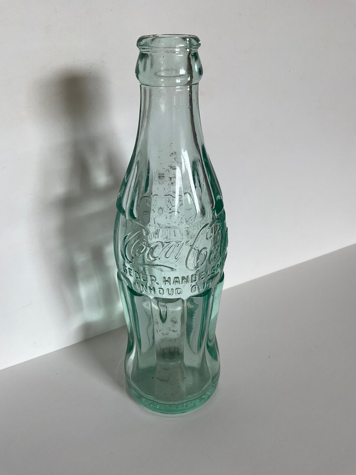 Vintage Coca-Cola-fles 1961, Ophalen of Verzenden, Gebruikt, Verpakking